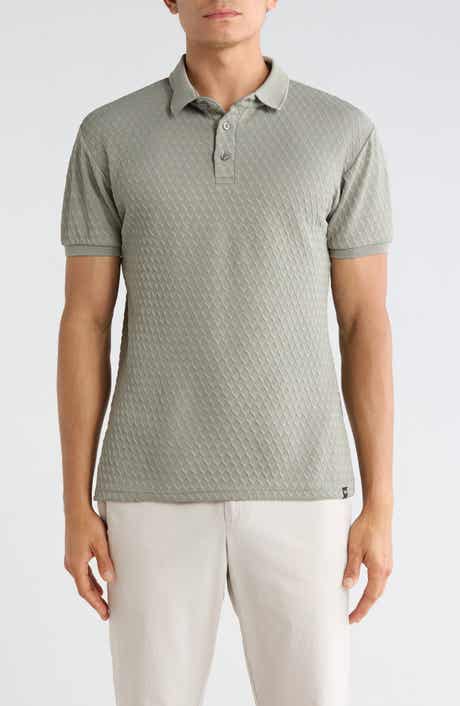 Modern Fit Textured Polo