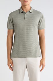 T.R. PREMIUM Modern Fit Textured Polo