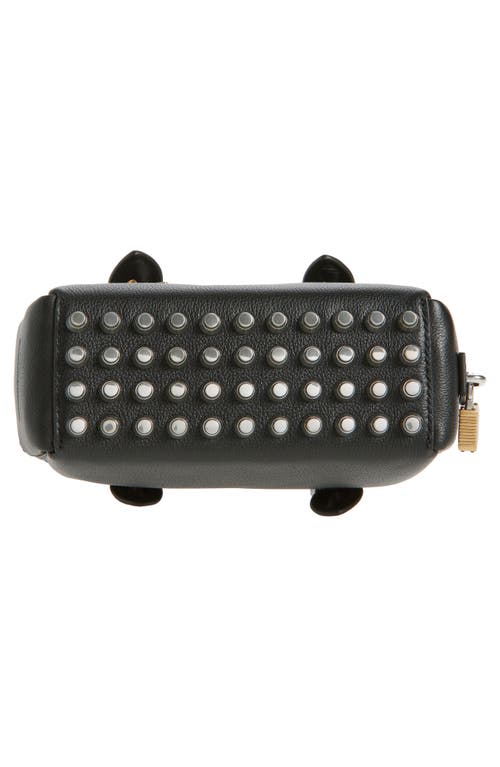 Alexander Wang Roux Small Leather Top Handle Bag In Black