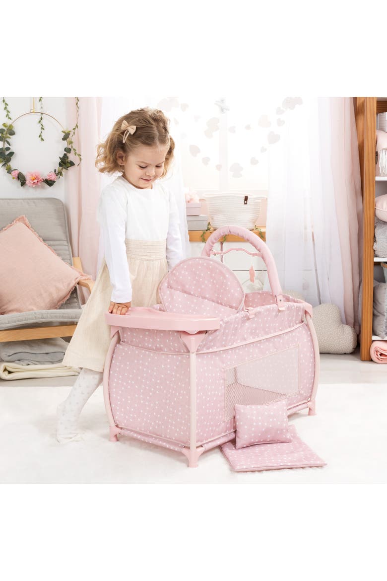 Doll Multi-Bed Care Center Fits 18" Dolls, Ages 3+, Alternate, color, Multicolored