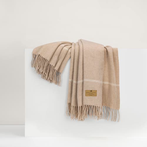 Lands Downunder Window Cashmere Throw In Nude
