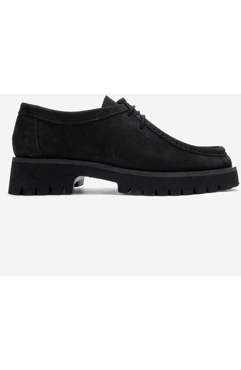 Forever
Always Shoes Talia Leather Lace Up Loafer, Alternate, color, Black Nubuck