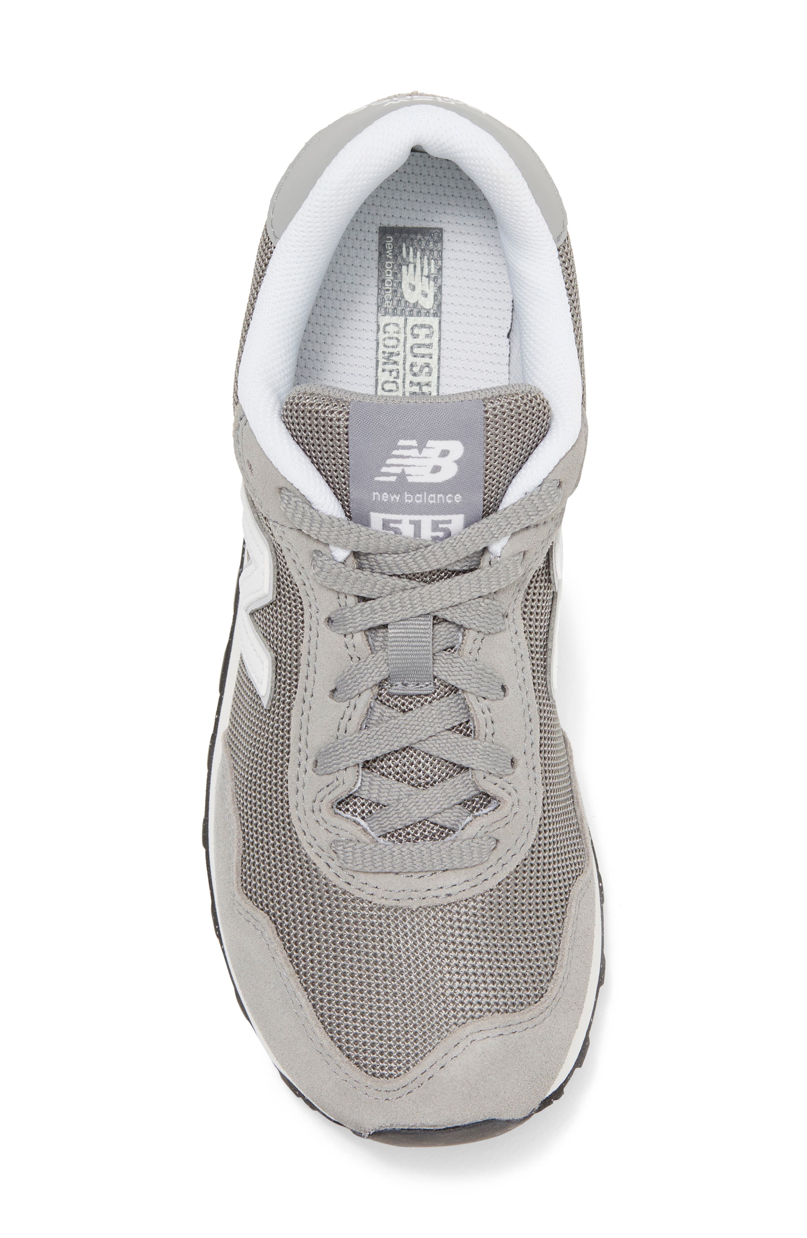 New Balance 515 Sneaker, Alternate, color, Slate Grey/ White