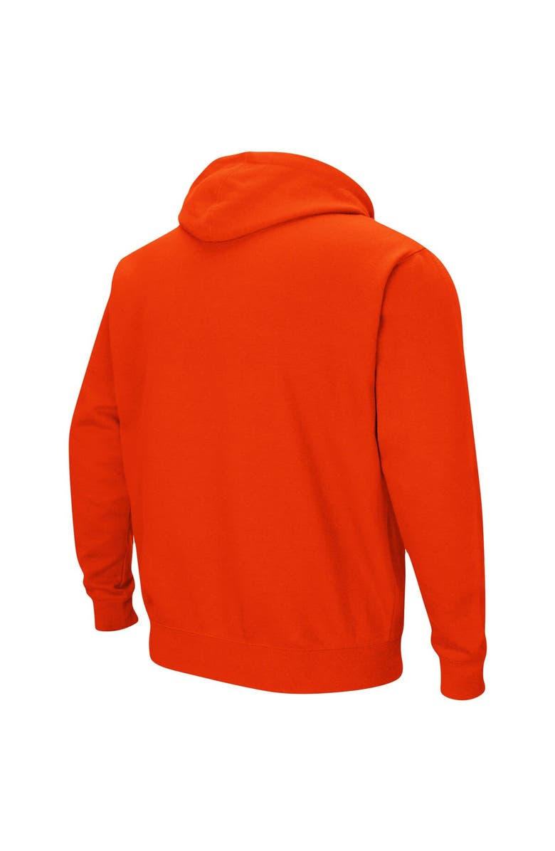 COLOSSEUM Men's Colosseum Orange Clemson Tigers Arch & Logo 3.0 Pullover Hoodie, Alternate, color, Orange