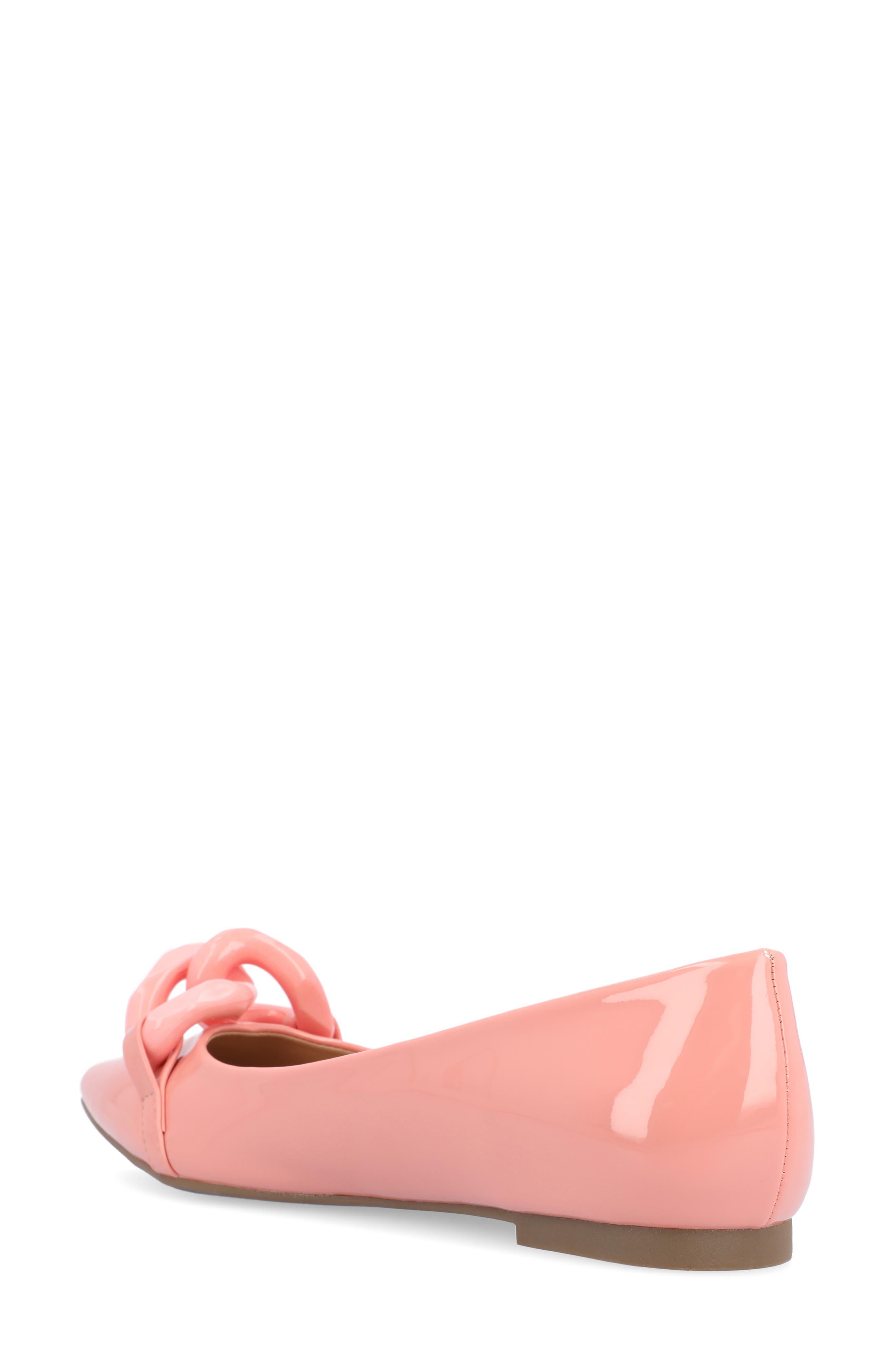 Clareene Pointed Toe Flat, Alternate, color, BLUSH