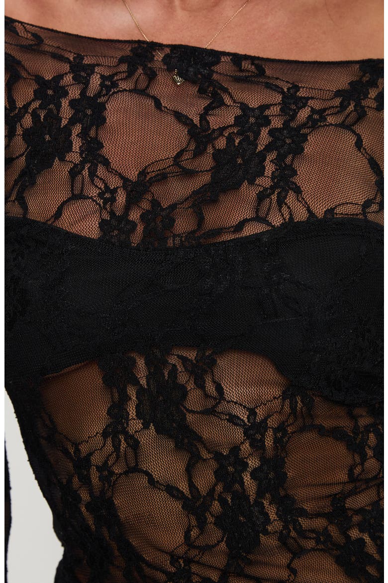 Junah Lace Top, Alternate, color, BLACK