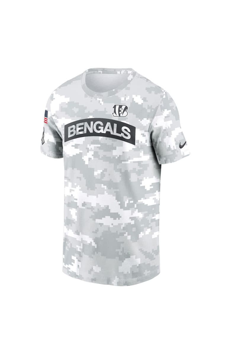 Nike Men's Nike White Cincinnati Bengals 2024 Salute To Service Big & Tall Performance T-Shirt, Alternate, color, White