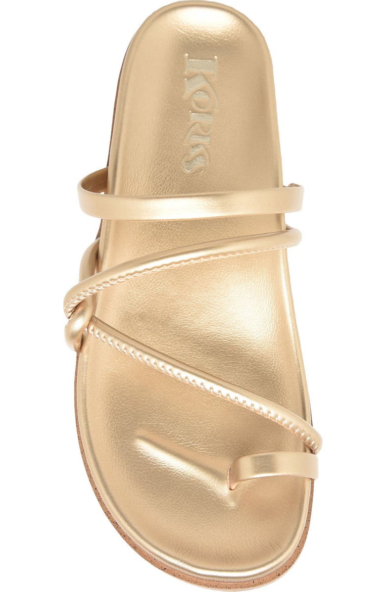 KORKS Audra Sandal, Alternate, color, Gold