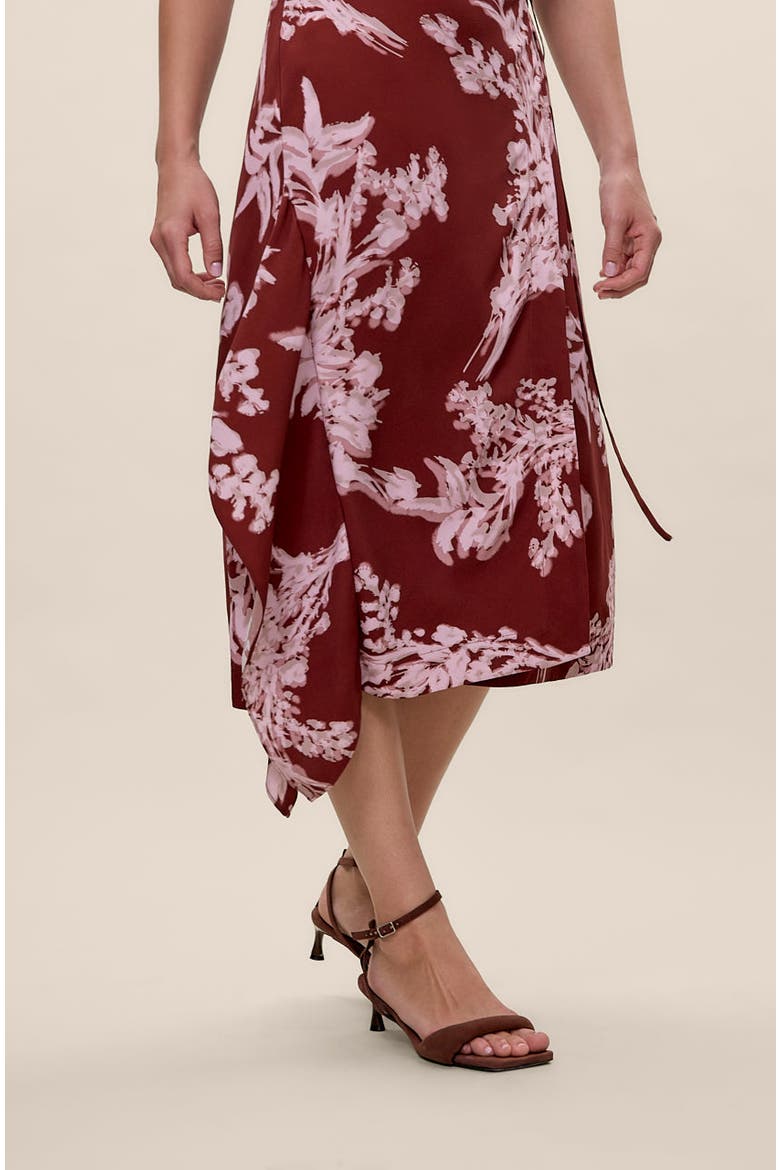 Ciara Wrap Dress, Alternate, color, Aberdeen Combo