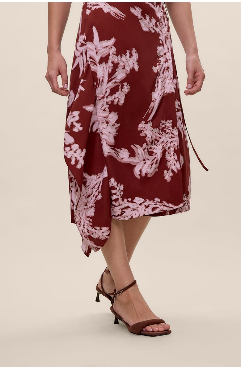 Rebecca Taylor Ciara Wrap Dress, Alternate, color, Aberdeen Combo