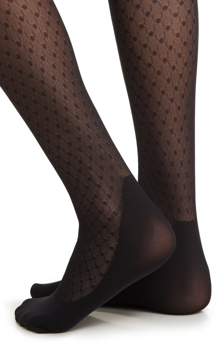 Oroblu Geometric Tights, Alternate, color,