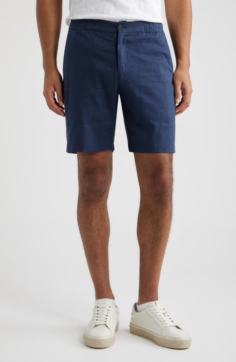 Aerolinen Linen Blend Shorts