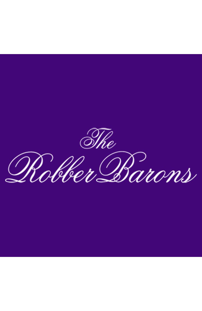 Crooks & Castles Men's Crooks & Castles The Robber Barons Front and Back  Graphic T-Shirt, Alternate, color, Purple