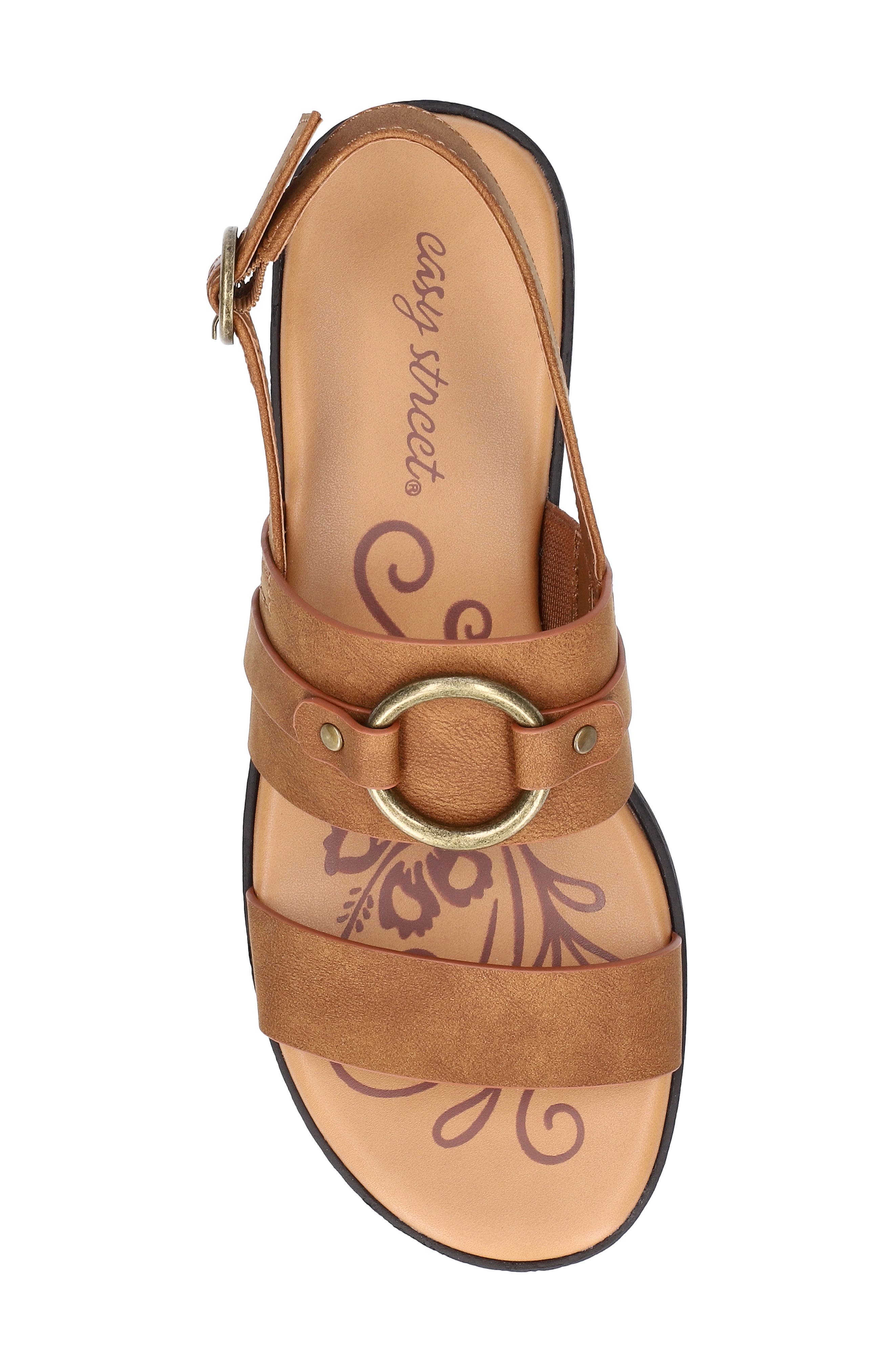 Cohen O-Ring Slingback Sandal, Alternate, color, TAN