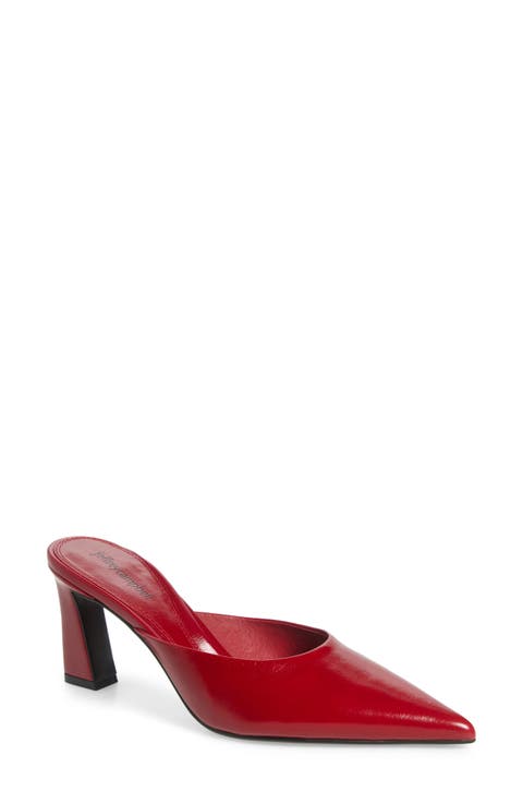 Unamused Pointed Toe Mule (Women)