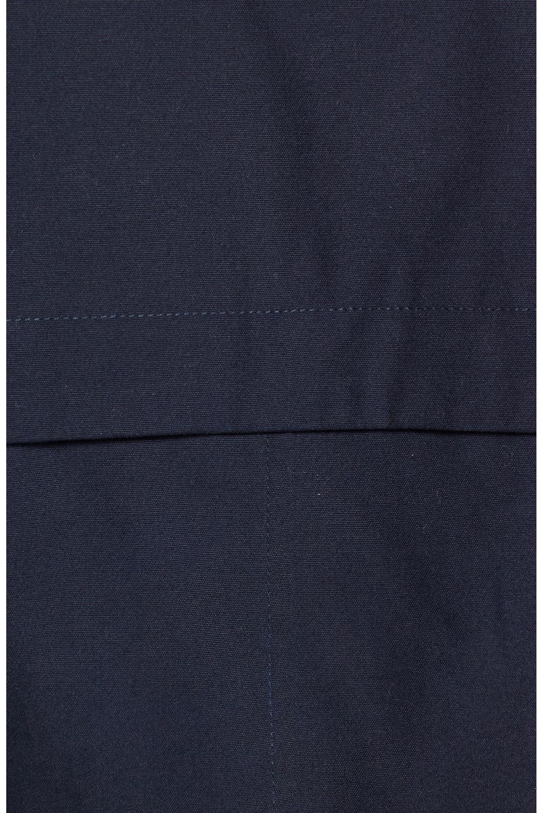 Double Breasted Trench Coat, Alternate, color, DARK BLUE
