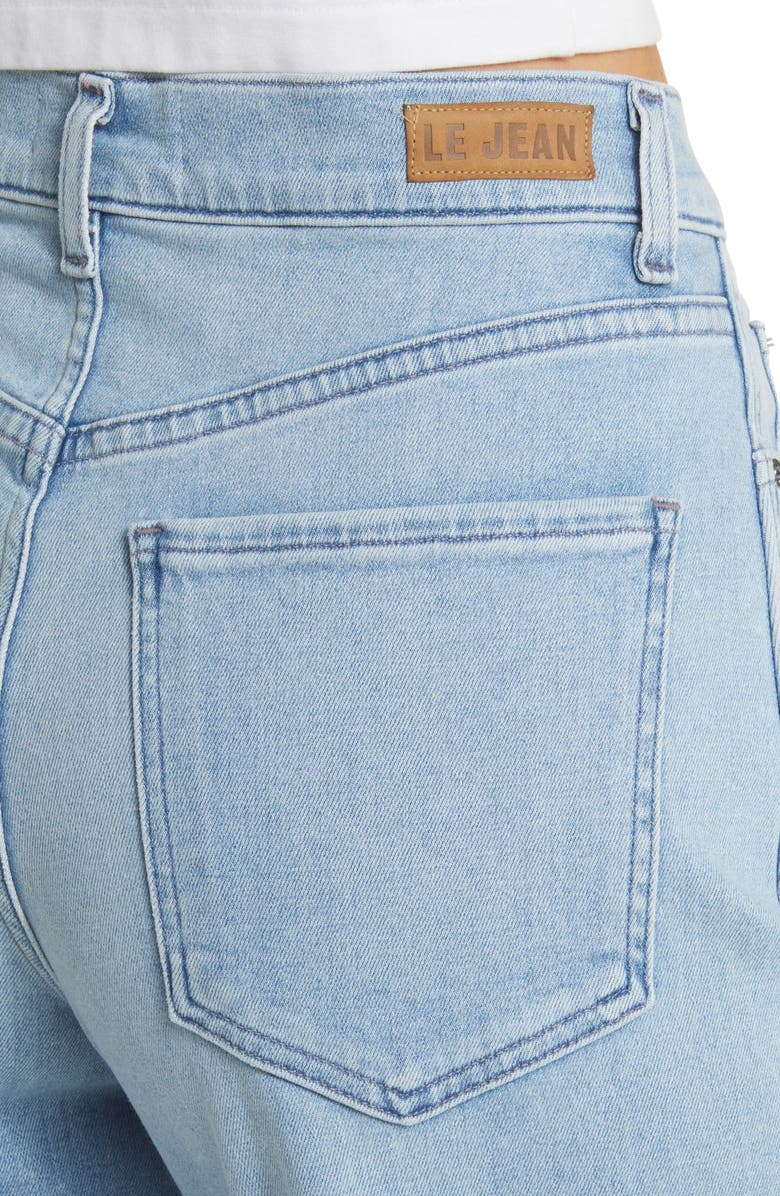 LE JEAN Juliette High Waist Ankle Wide Leg Jeans, Alternate, color, Day Dreamer