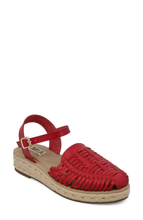 Eshani Ankle Strap Espadrille Sandal (Women)