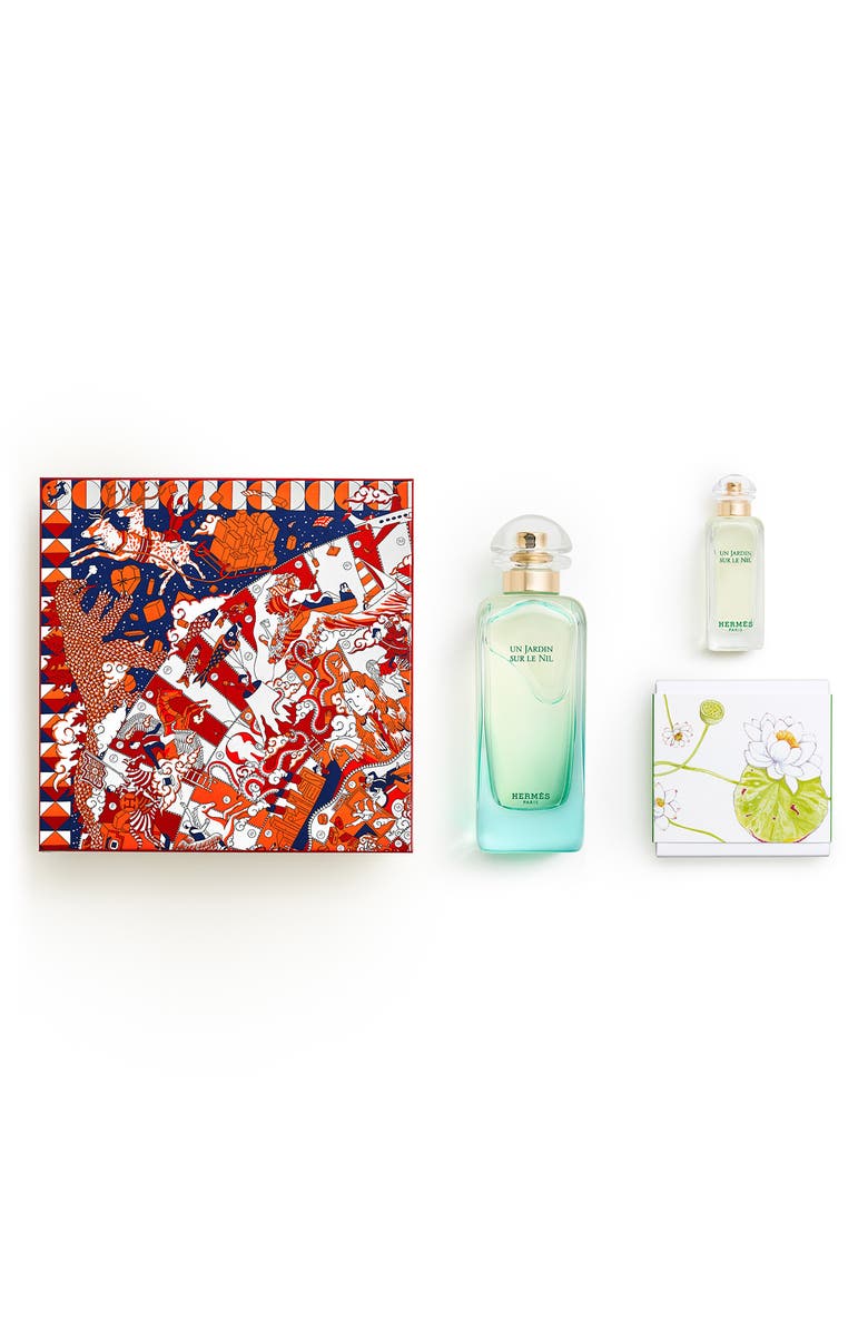 Hermès Un Jardin sur le Nil - Eau de toilette gift set, Alternate, color, 