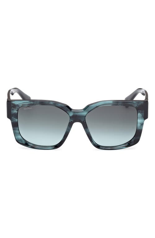 Max Mara Glimpse 54mm Round Sunglasses