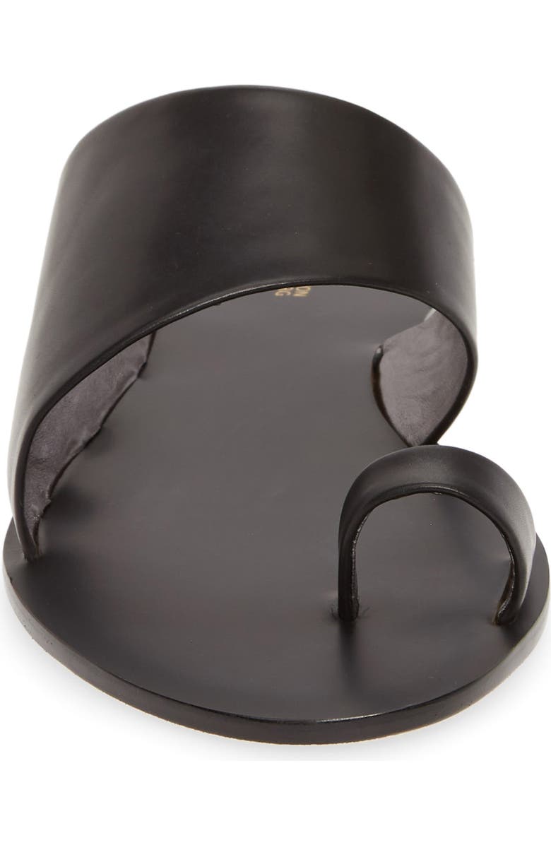 Diane von Furstenberg Brittany Asymmetrical Flat Sandal, Alternate, color,