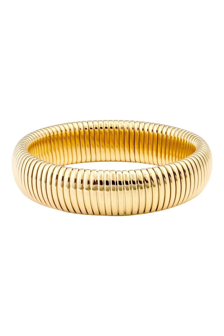 Stretch Link Bracelet, Main, color, GOLD