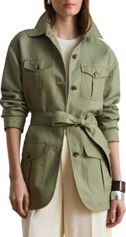 Lauren Ralph Lauren Linen Blend Field Jacket