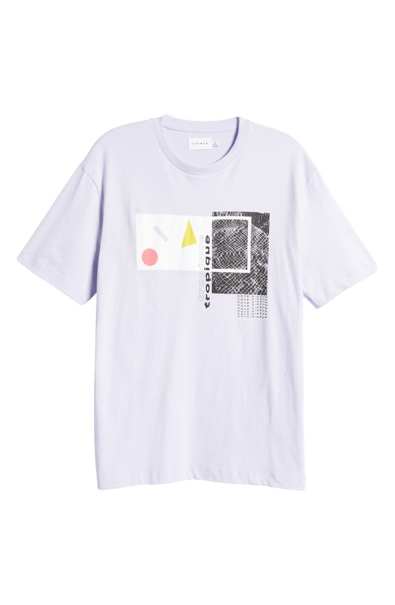 Topman Men's Collage Graphic Tee, Alternate, color, 