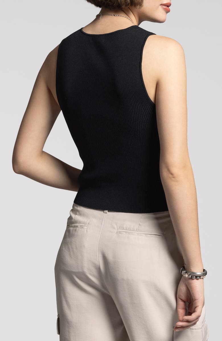 WEEKEND LOS ANGELES Mina Rib Tank, Alternate, color, Black