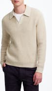 Madewell Waffle Johnny Collar Polo