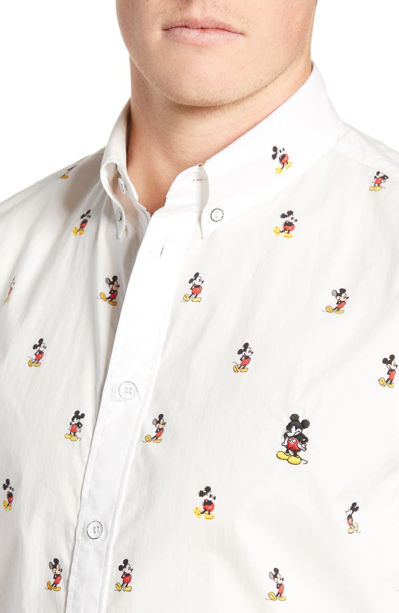 rag & bone Mickey Mouse Fit 2 Tomlin Sport Shirt, Alternate, color, 