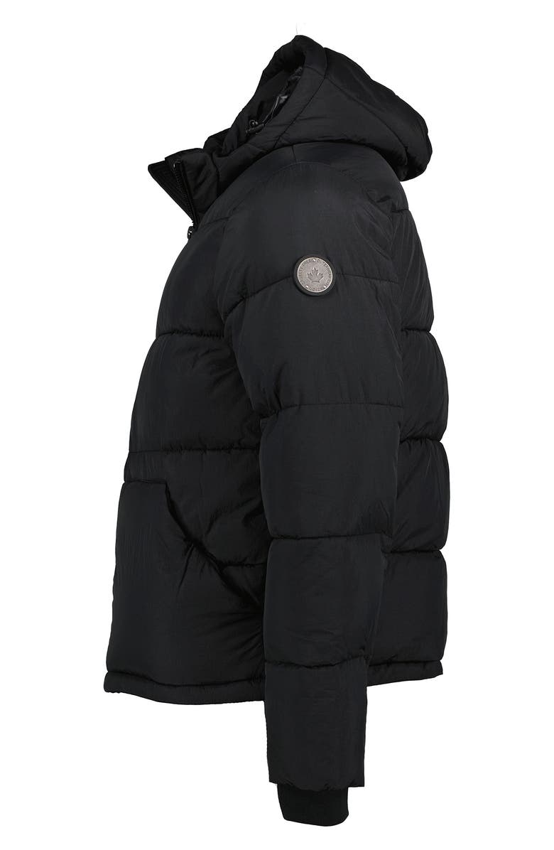 Noize Matte Water Resistant Hooded Puffer Jacket, Alternate, color, 