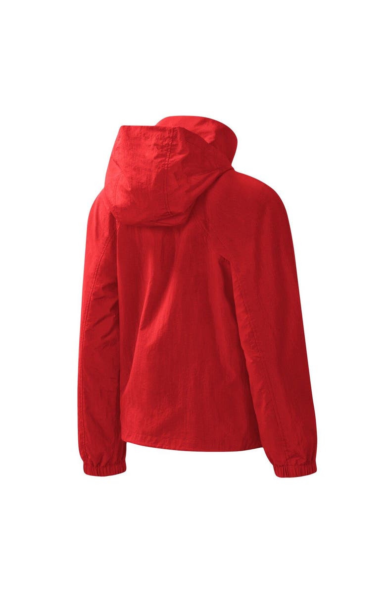 G-III 4HER BY CARL BANKS Women's G-III 4Her by Carl Banks Red Chicago Bulls Last Shot Full-Zip Hoodie, Alternate, color, Red
