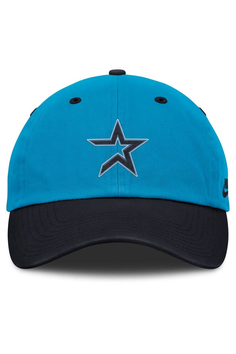Men's Nike Blue/Navy Houston Astros Neon 90s Club Adjustable Hat, Alternate, color, Blue
