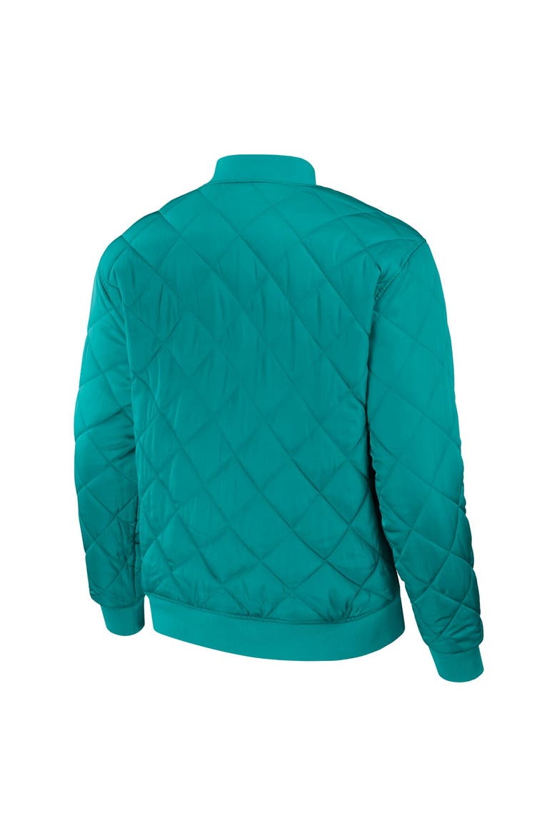 Men's Darius Rucker Collection by Fanatics Black/Aqua Seattle Mariners Reversible Full-Zip Bomber Jacket, Alternate, color, Black