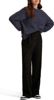 Favorite Daughter Oversize Cable Knit Sweater