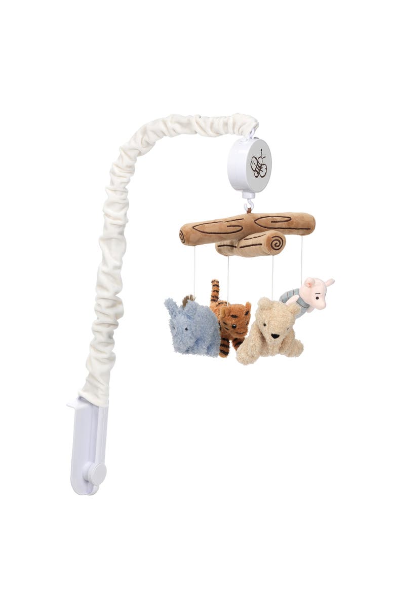 Lambs & Ivy Disney Baby Storytime Pooh Musical Baby Crib Mobile Soother Toy, Alternate, color, Multicolor