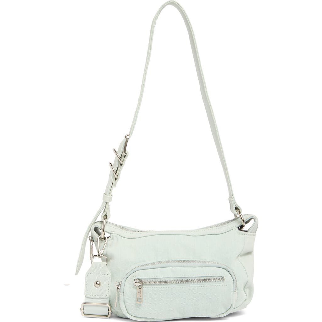 Madden Girl Denim Mini Hobo Bag