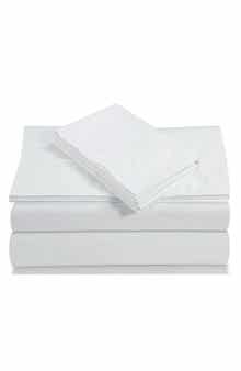 AZORES HOME 300 Thread Count Cotton Percale Sheet Set