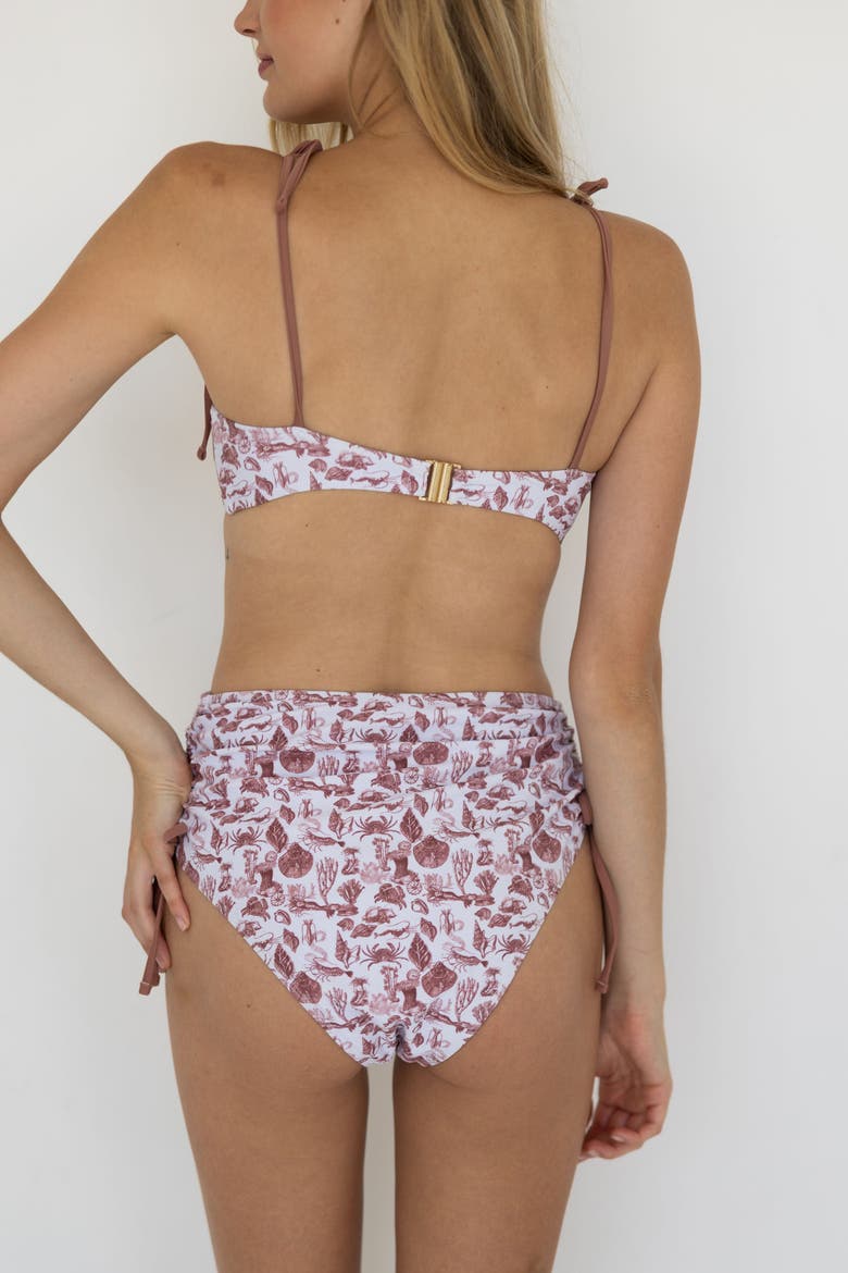 Marina Bikini Top, Alternate, color, White