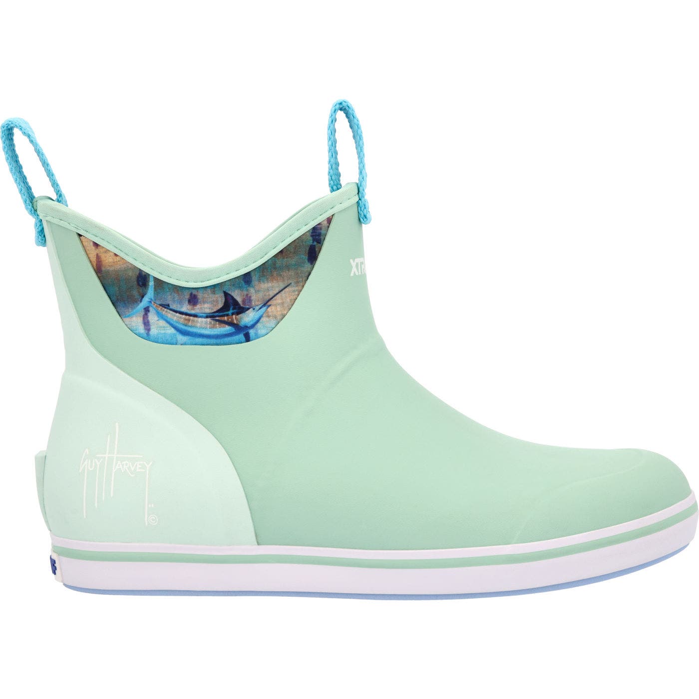 XTRATUF Women's Ankle Deck Boot Guy Harvey, Main, color, 