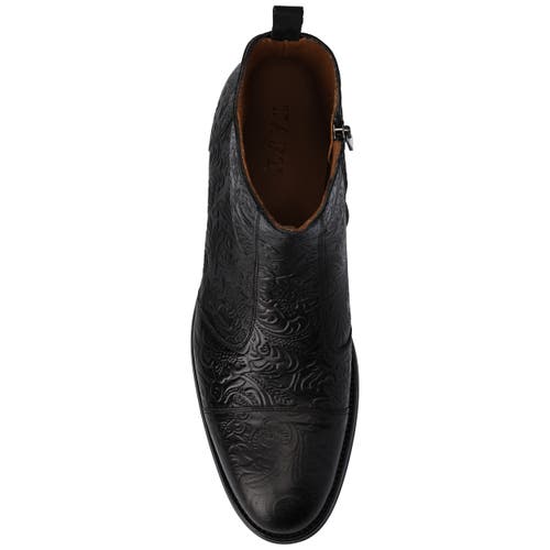 Taft The Lewis Boot In Noir Viejo