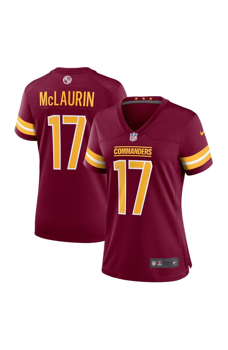 Nike Women's Nike Terry McLaurin Burgundy Washington Commanders Game Jersey, Main, color, Burgundy