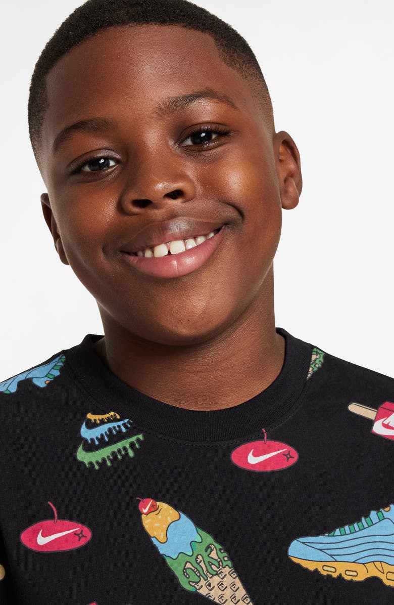 Nike Kids' Ice Cream Print T-Shirt, Alternate, color,