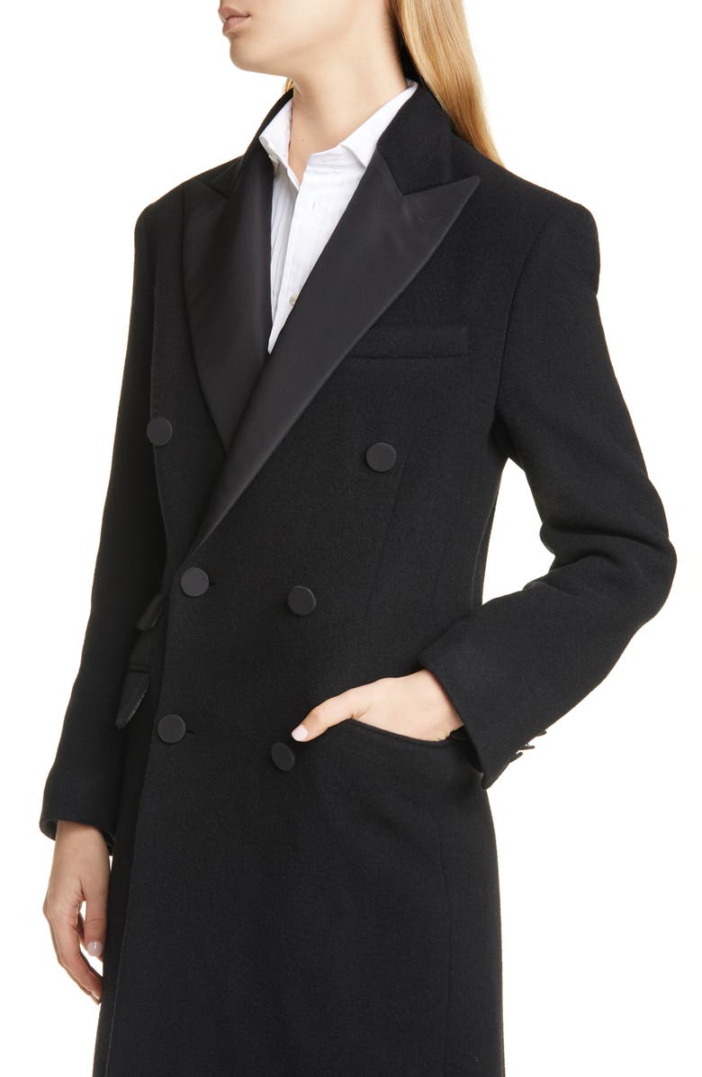 Polo Ralph Lauren Tux Double Breasted Coat, Alternate, color,