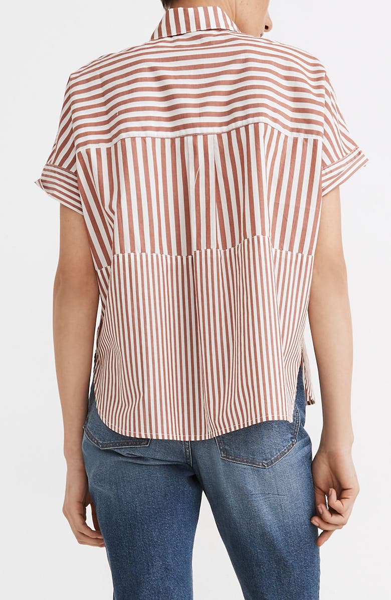 Madewell Stripe Play Daily Shirt, Alternate, color, 