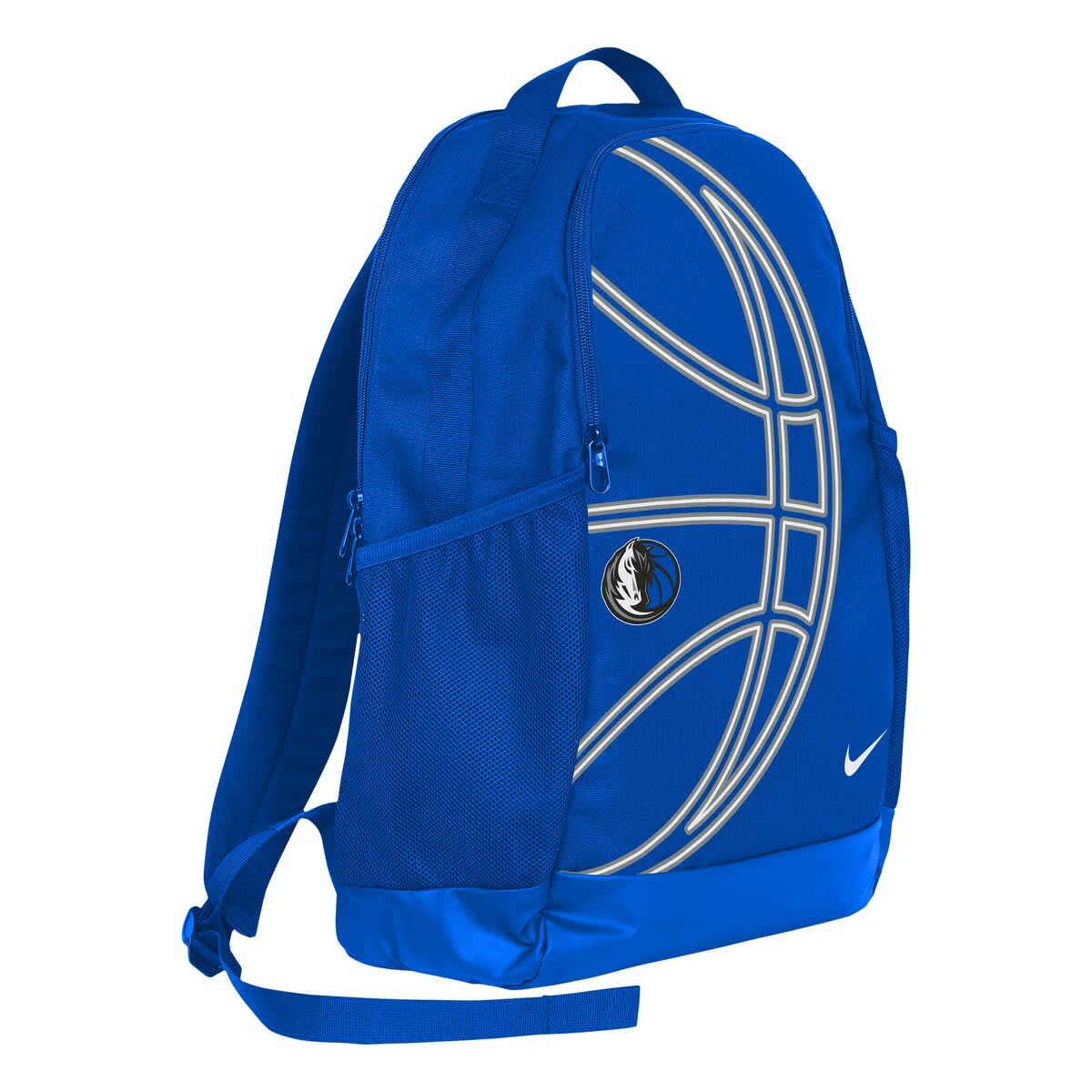 Nike Blue Dallas Mavericks Brasilia 2.0 Backpack, Main, color, Blue