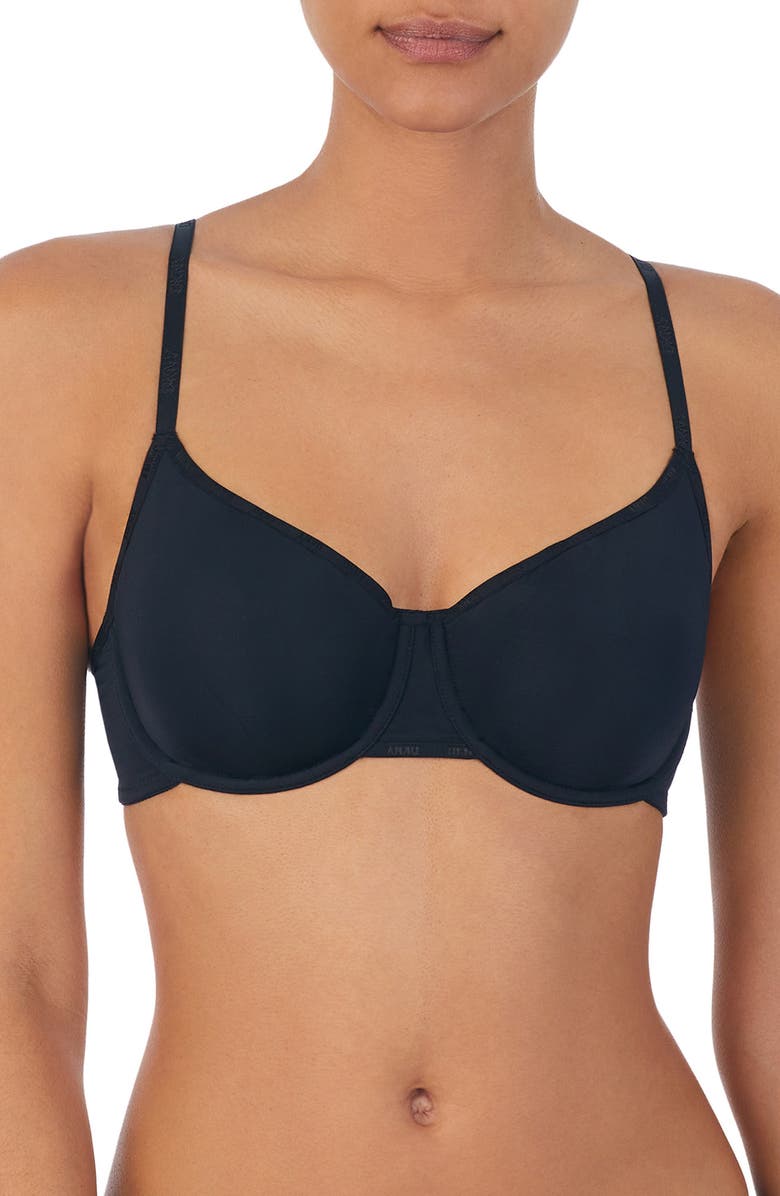 DKNY Micro Unlined Underwire Demi Bra, Main, color, 