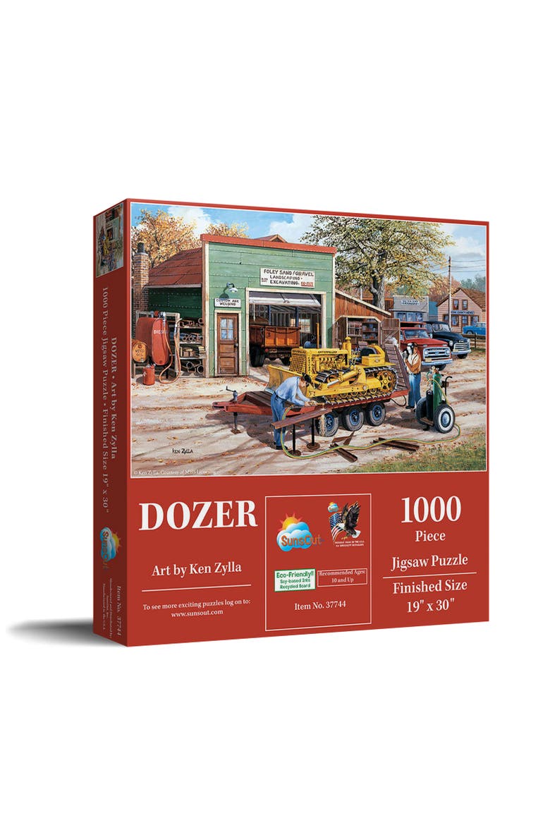 Dozer 1000 piece Jigsaw Puzzle for Adults, Main, color, Multicolor