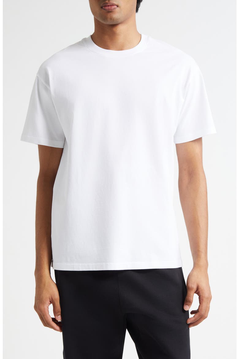 Regular Fit Logo T-Shirt, Main, color, WHITE